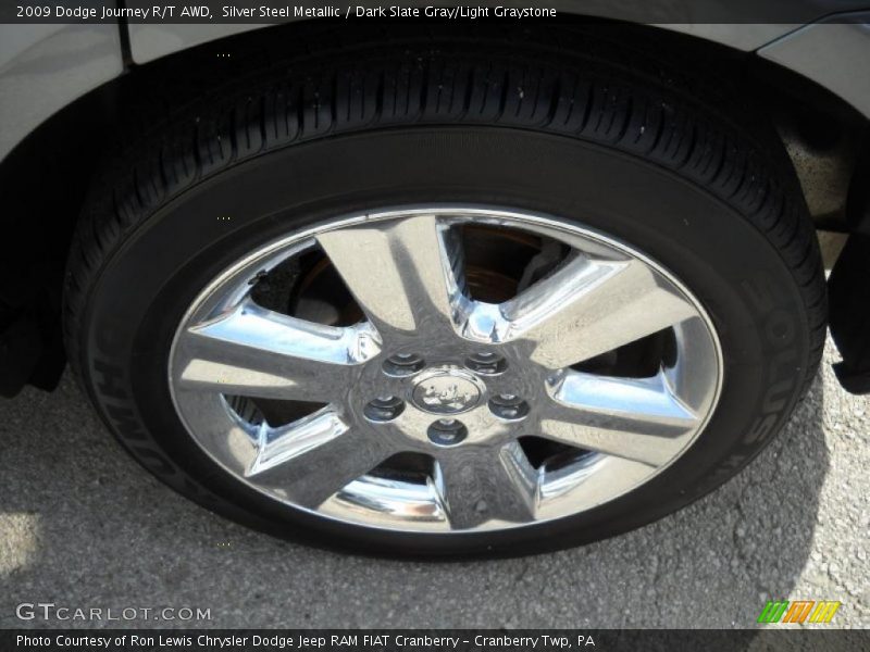 Silver Steel Metallic / Dark Slate Gray/Light Graystone 2009 Dodge Journey R/T AWD