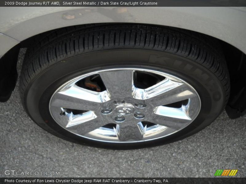 Silver Steel Metallic / Dark Slate Gray/Light Graystone 2009 Dodge Journey R/T AWD