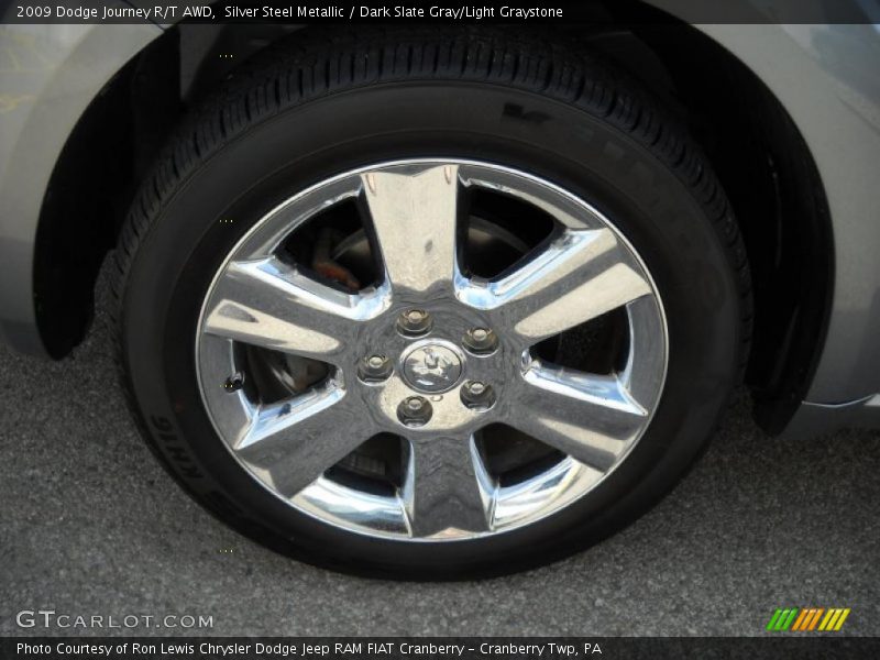 Silver Steel Metallic / Dark Slate Gray/Light Graystone 2009 Dodge Journey R/T AWD