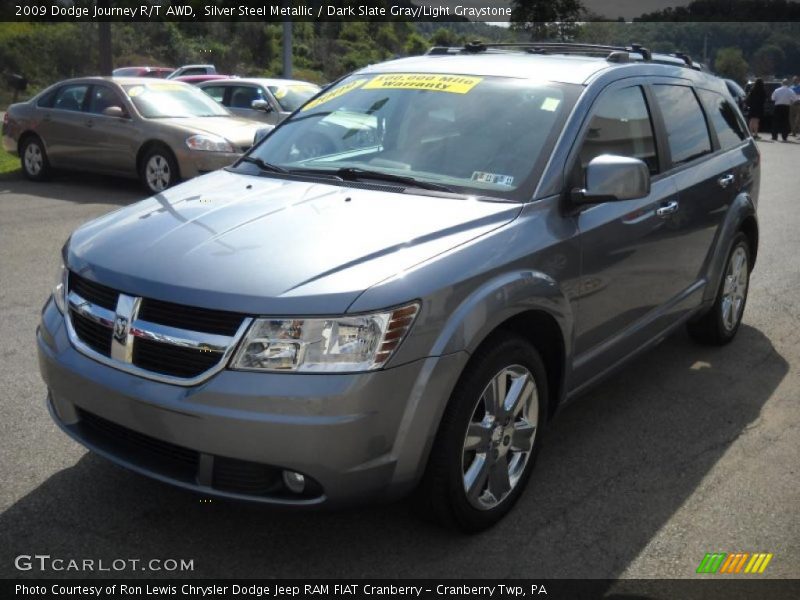 Silver Steel Metallic / Dark Slate Gray/Light Graystone 2009 Dodge Journey R/T AWD