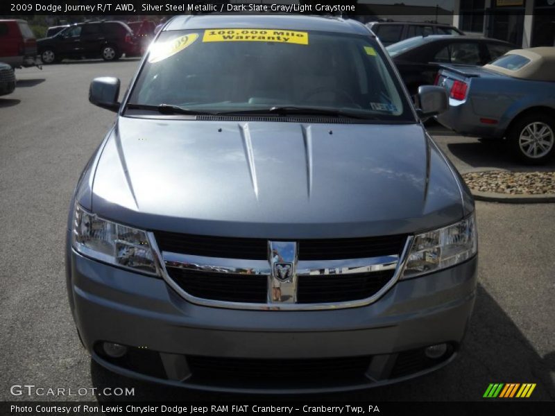 Silver Steel Metallic / Dark Slate Gray/Light Graystone 2009 Dodge Journey R/T AWD