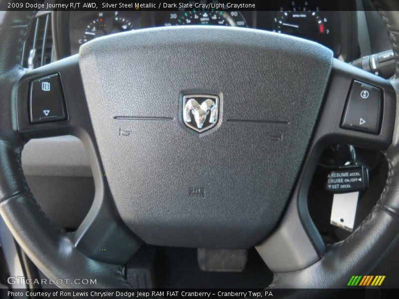 Silver Steel Metallic / Dark Slate Gray/Light Graystone 2009 Dodge Journey R/T AWD