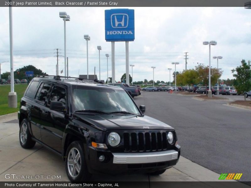 Black Clearcoat / Pastel Slate Gray 2007 Jeep Patriot Limited