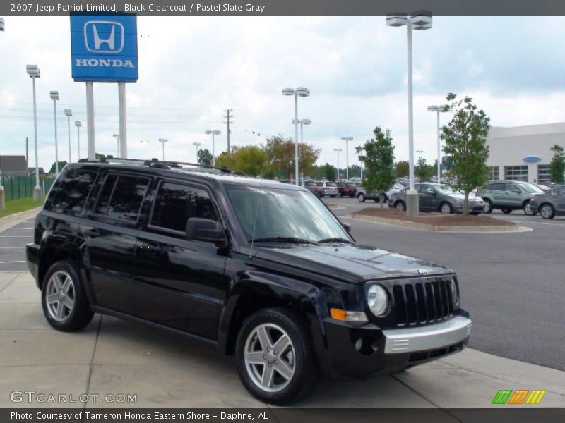 Black Clearcoat / Pastel Slate Gray 2007 Jeep Patriot Limited