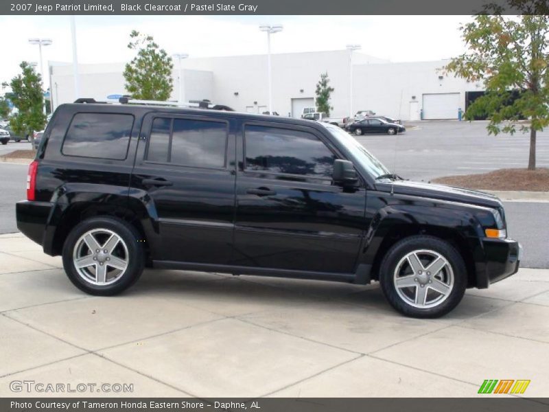 Black Clearcoat / Pastel Slate Gray 2007 Jeep Patriot Limited
