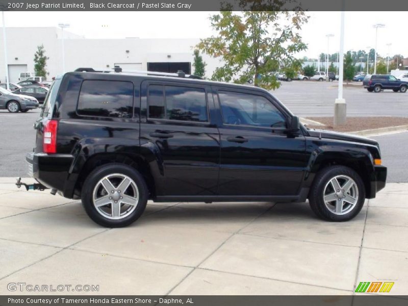Black Clearcoat / Pastel Slate Gray 2007 Jeep Patriot Limited