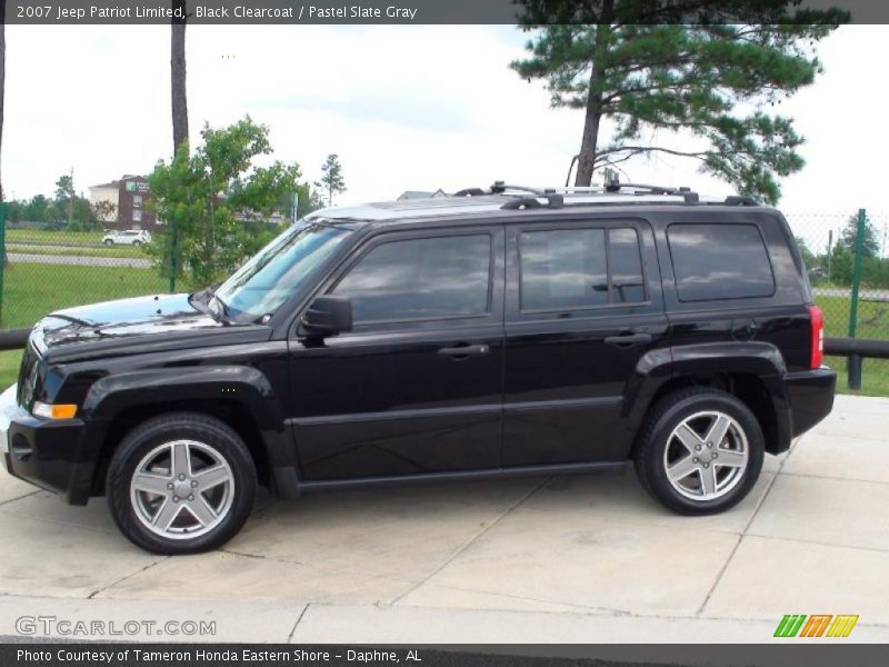 Black Clearcoat / Pastel Slate Gray 2007 Jeep Patriot Limited