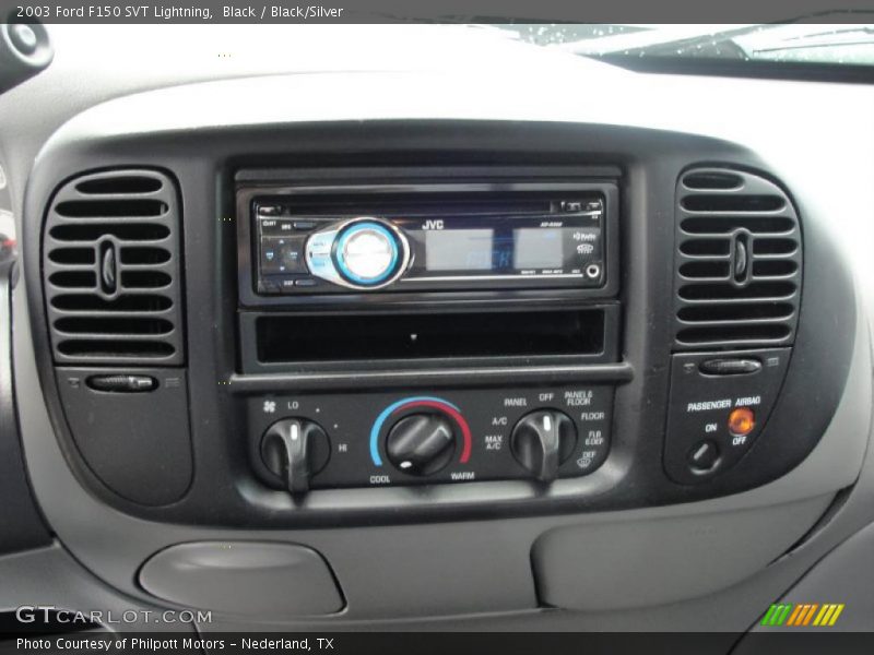 Black / Black/Silver 2003 Ford F150 SVT Lightning