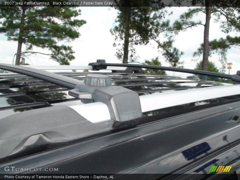 Black Clearcoat / Pastel Slate Gray 2007 Jeep Patriot Limited