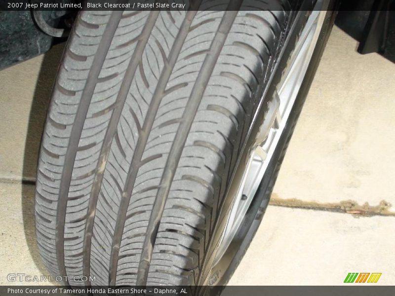 Black Clearcoat / Pastel Slate Gray 2007 Jeep Patriot Limited