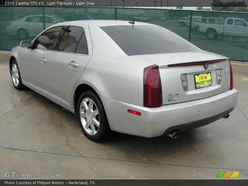 Light Platinum / Light Gray 2005 Cadillac STS V8