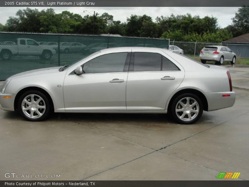 Light Platinum / Light Gray 2005 Cadillac STS V8