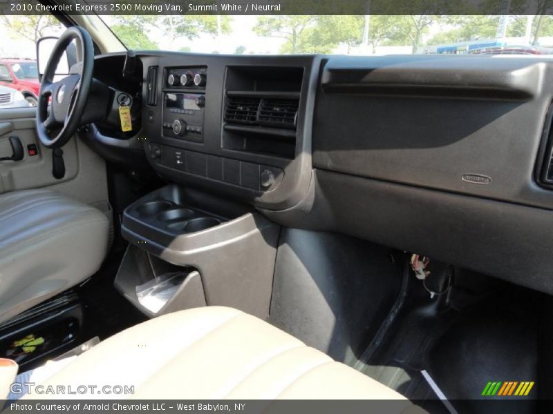 Summit White / Neutral 2010 Chevrolet Express 2500 Moving Van
