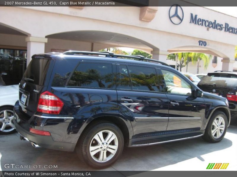 Capri Blue Metallic / Macadamia 2007 Mercedes-Benz GL 450