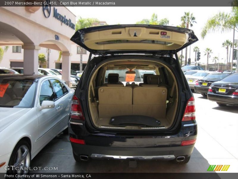 Capri Blue Metallic / Macadamia 2007 Mercedes-Benz GL 450