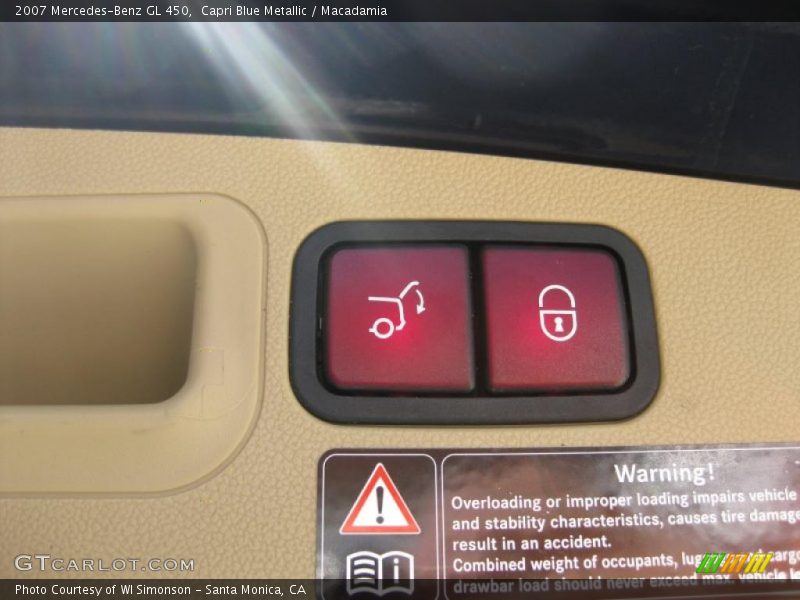 Capri Blue Metallic / Macadamia 2007 Mercedes-Benz GL 450