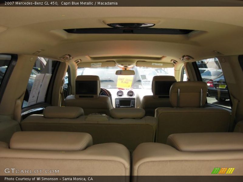 Capri Blue Metallic / Macadamia 2007 Mercedes-Benz GL 450
