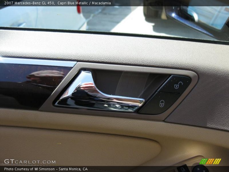 Capri Blue Metallic / Macadamia 2007 Mercedes-Benz GL 450
