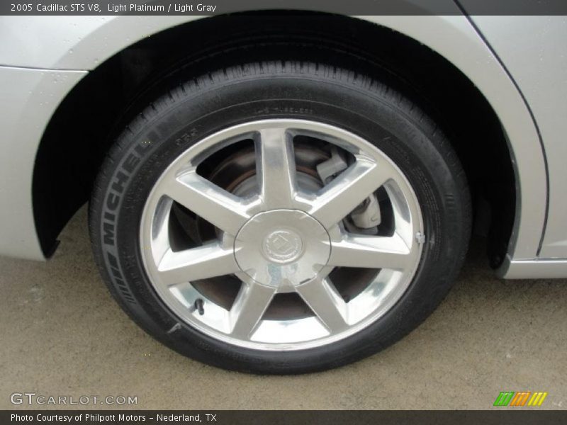 Light Platinum / Light Gray 2005 Cadillac STS V8