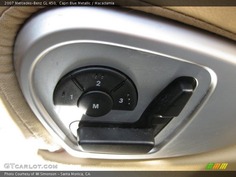 Capri Blue Metallic / Macadamia 2007 Mercedes-Benz GL 450