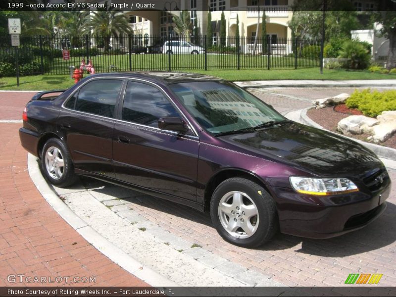 Purple honda accord #4