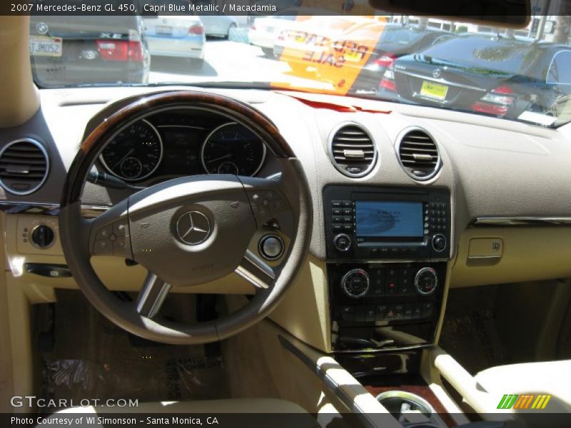 Capri Blue Metallic / Macadamia 2007 Mercedes-Benz GL 450