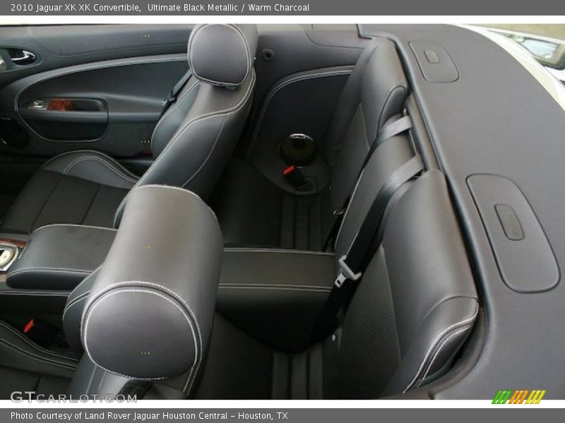Ultimate Black Metallic / Warm Charcoal 2010 Jaguar XK XK Convertible