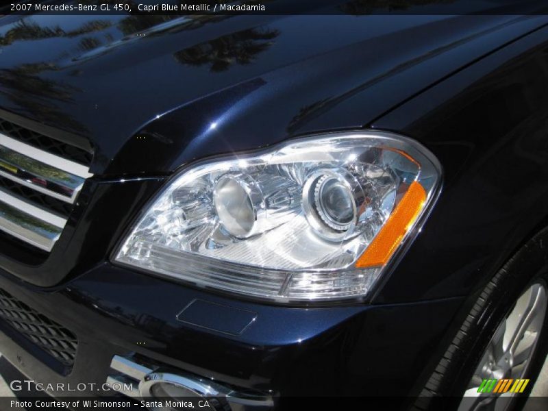 Capri Blue Metallic / Macadamia 2007 Mercedes-Benz GL 450