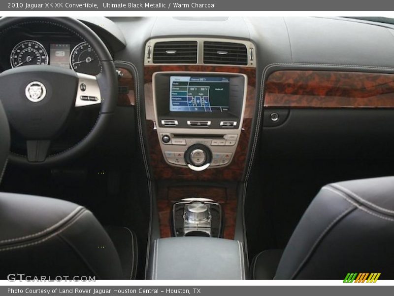Ultimate Black Metallic / Warm Charcoal 2010 Jaguar XK XK Convertible