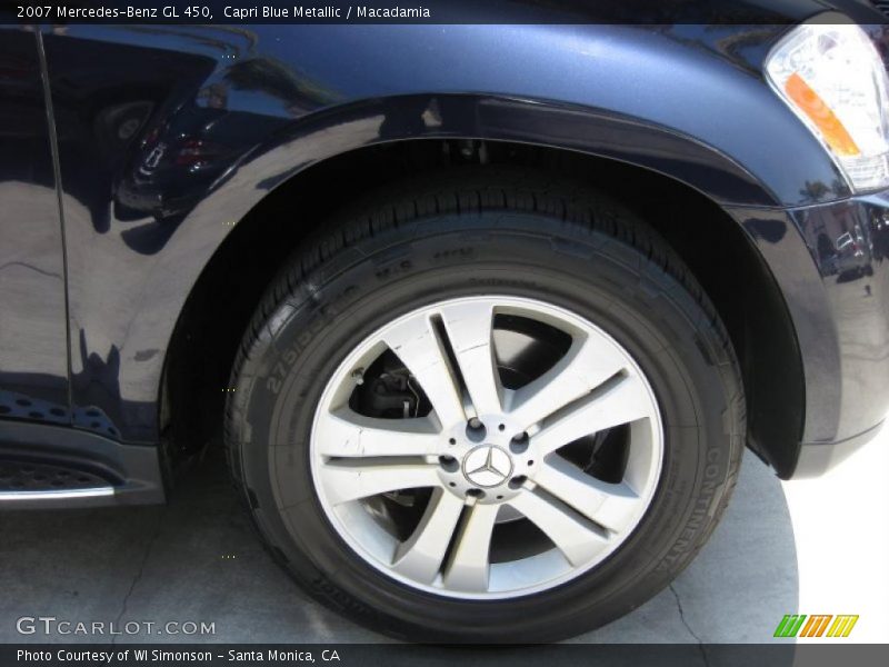 Capri Blue Metallic / Macadamia 2007 Mercedes-Benz GL 450