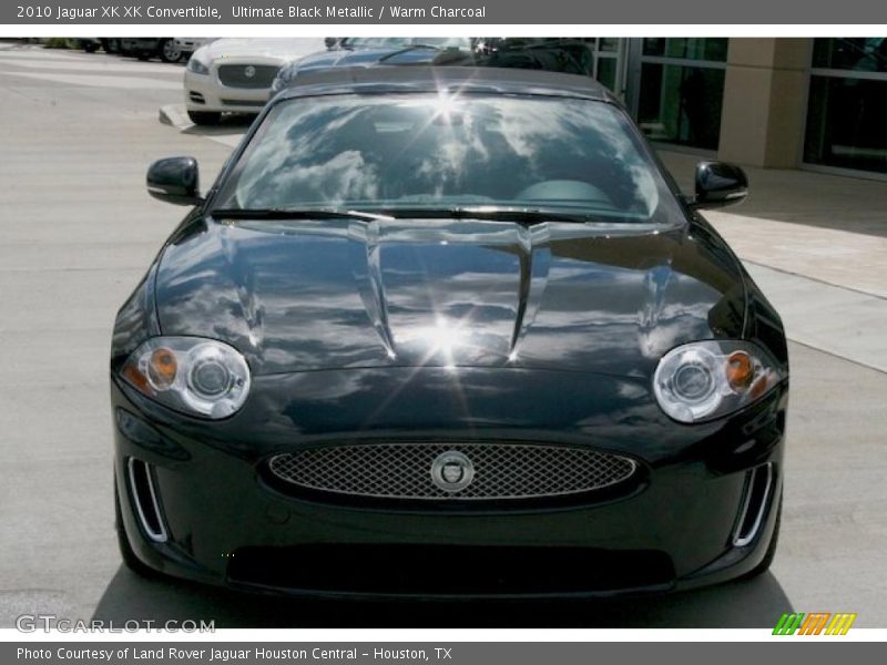 Ultimate Black Metallic / Warm Charcoal 2010 Jaguar XK XK Convertible