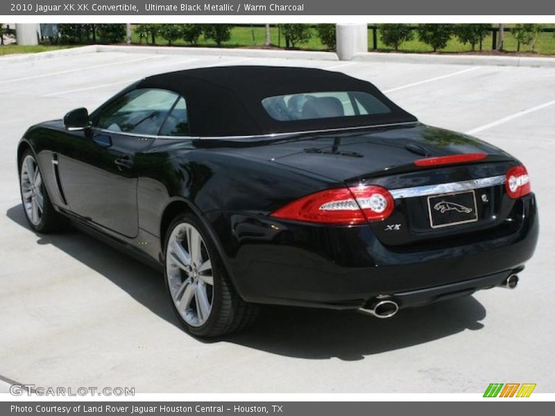 Ultimate Black Metallic / Warm Charcoal 2010 Jaguar XK XK Convertible