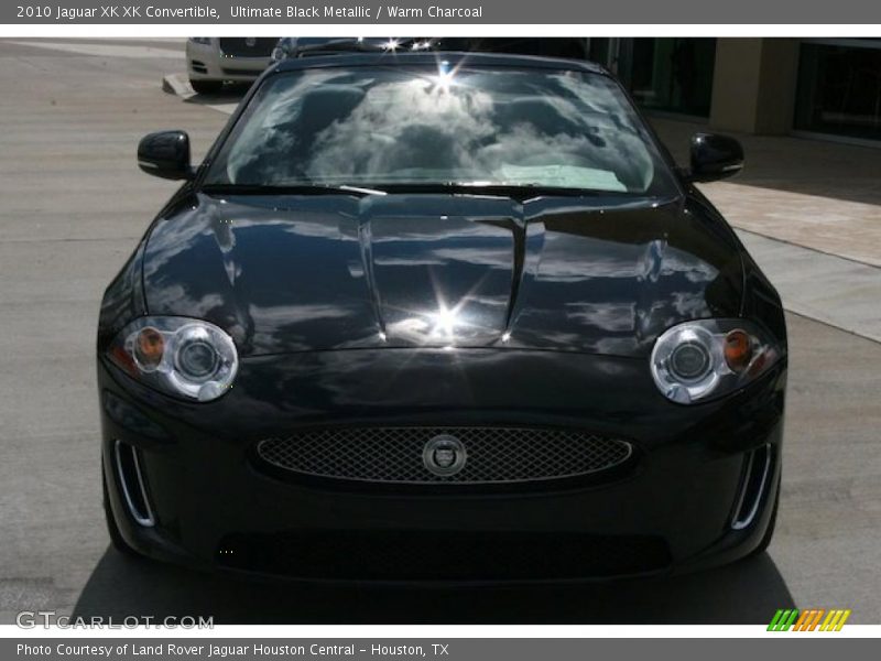 Ultimate Black Metallic / Warm Charcoal 2010 Jaguar XK XK Convertible
