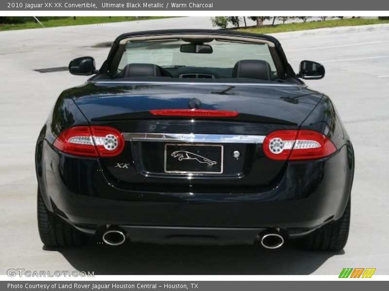 Ultimate Black Metallic / Warm Charcoal 2010 Jaguar XK XK Convertible