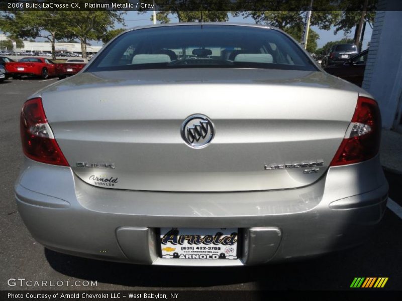 Platinum Metallic / Gray 2006 Buick LaCrosse CX