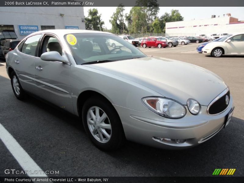 Platinum Metallic / Gray 2006 Buick LaCrosse CX