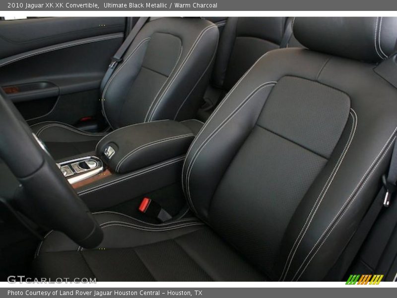 Ultimate Black Metallic / Warm Charcoal 2010 Jaguar XK XK Convertible