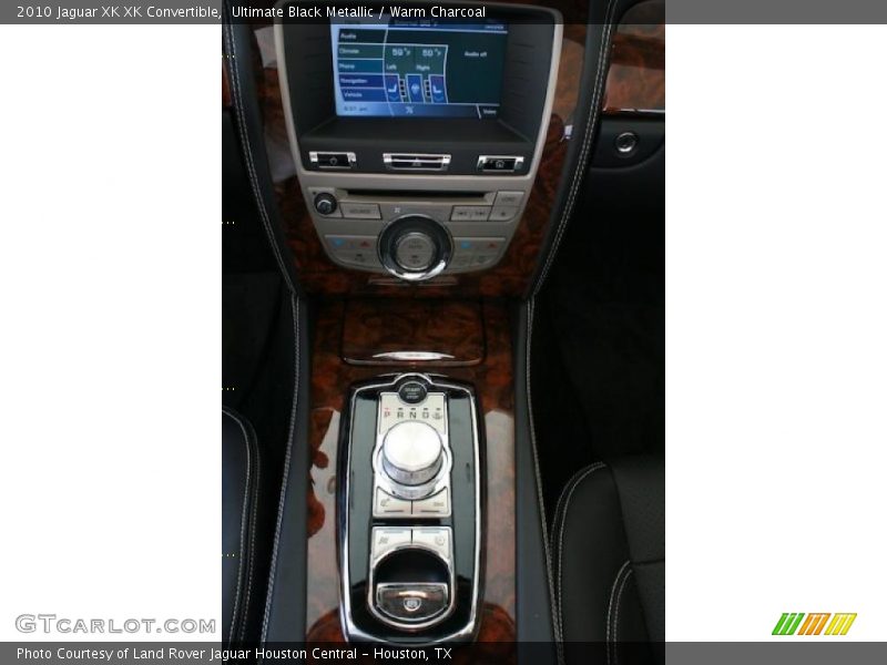Ultimate Black Metallic / Warm Charcoal 2010 Jaguar XK XK Convertible
