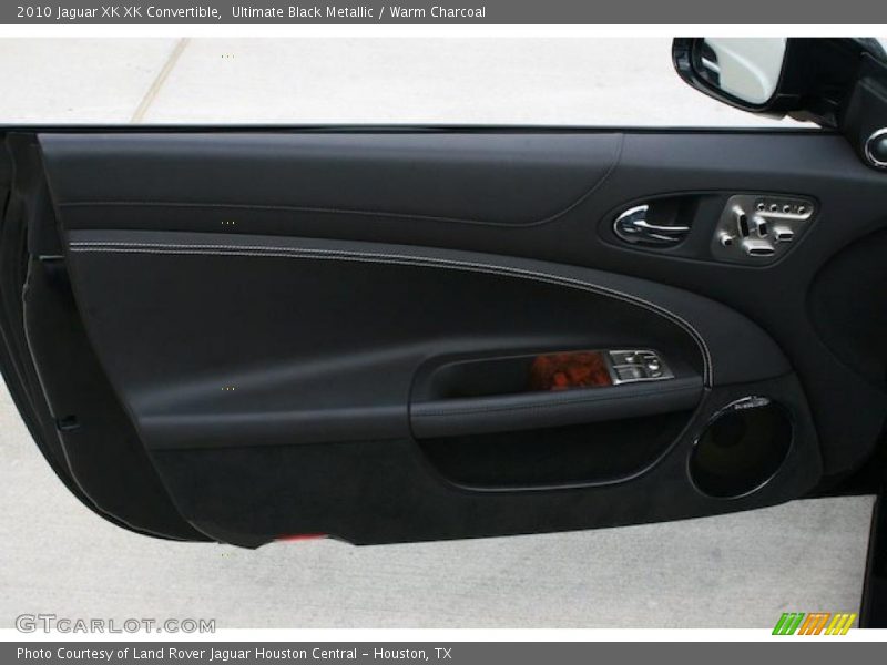 Ultimate Black Metallic / Warm Charcoal 2010 Jaguar XK XK Convertible