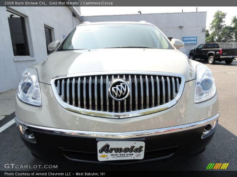 Gold Mist Metallic / Cashmere/Cocoa 2008 Buick Enclave CXL