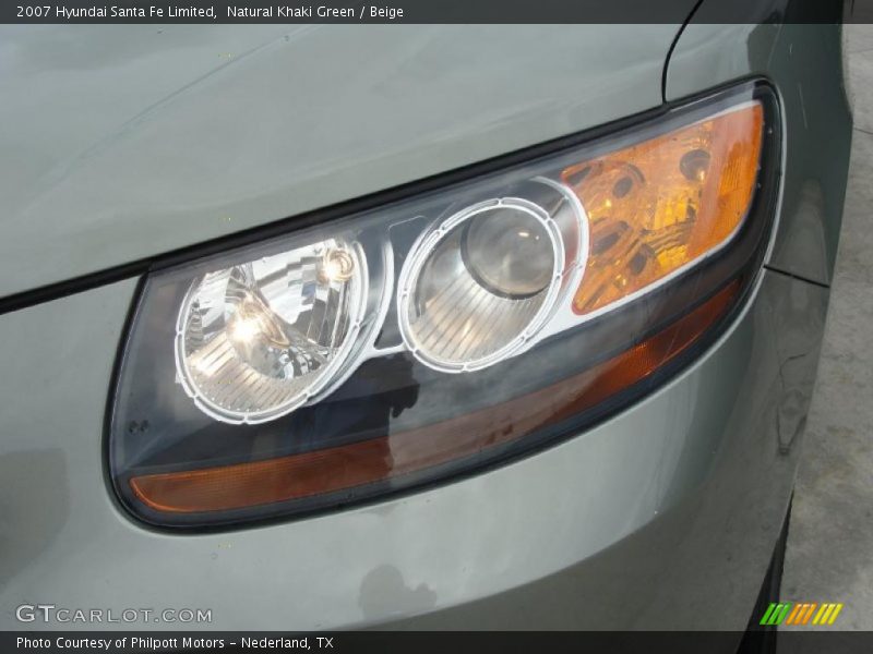 Natural Khaki Green / Beige 2007 Hyundai Santa Fe Limited
