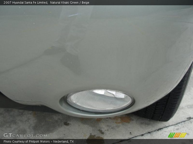 Natural Khaki Green / Beige 2007 Hyundai Santa Fe Limited