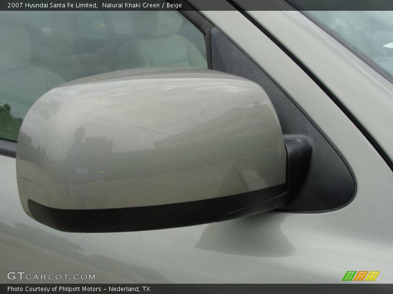 Natural Khaki Green / Beige 2007 Hyundai Santa Fe Limited