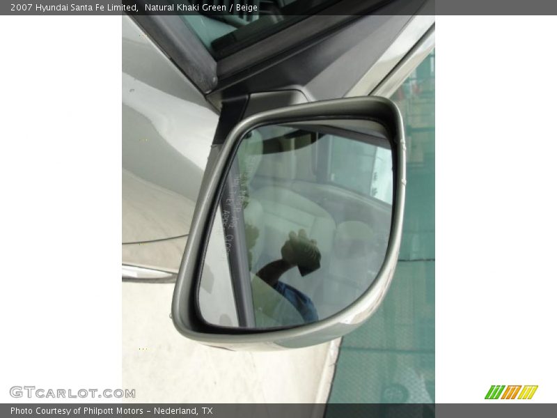 Natural Khaki Green / Beige 2007 Hyundai Santa Fe Limited