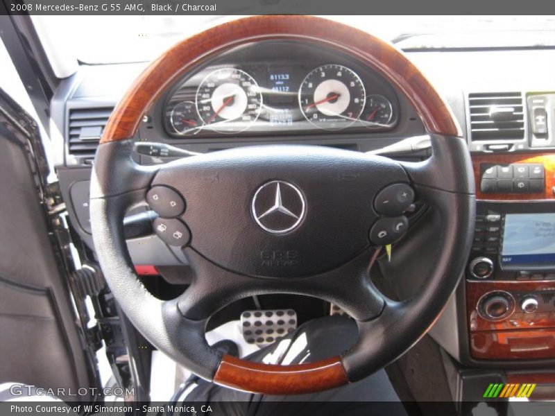 Black / Charcoal 2008 Mercedes-Benz G 55 AMG