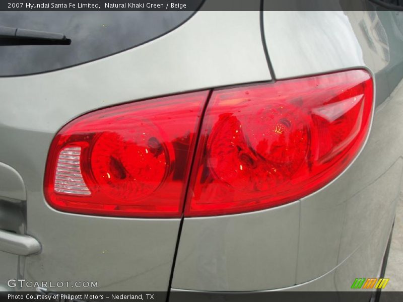 Natural Khaki Green / Beige 2007 Hyundai Santa Fe Limited