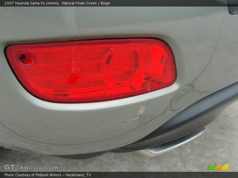 Natural Khaki Green / Beige 2007 Hyundai Santa Fe Limited