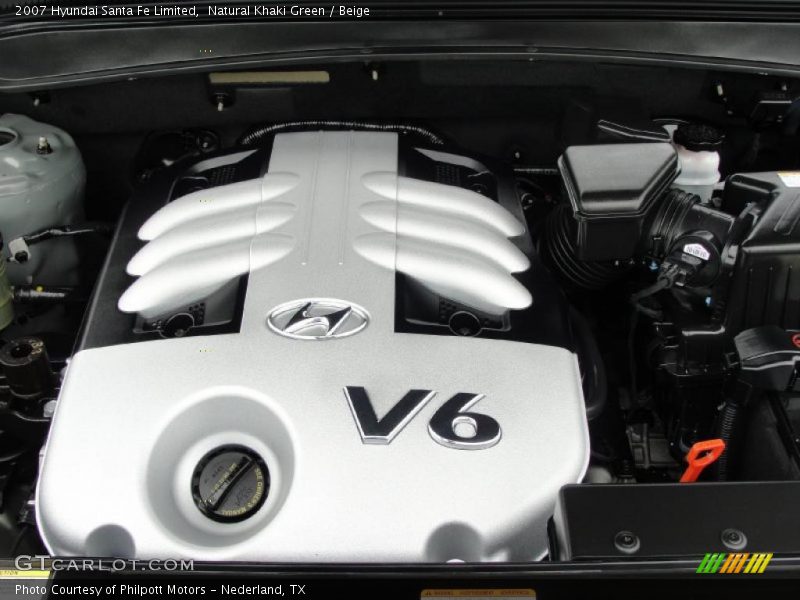Natural Khaki Green / Beige 2007 Hyundai Santa Fe Limited