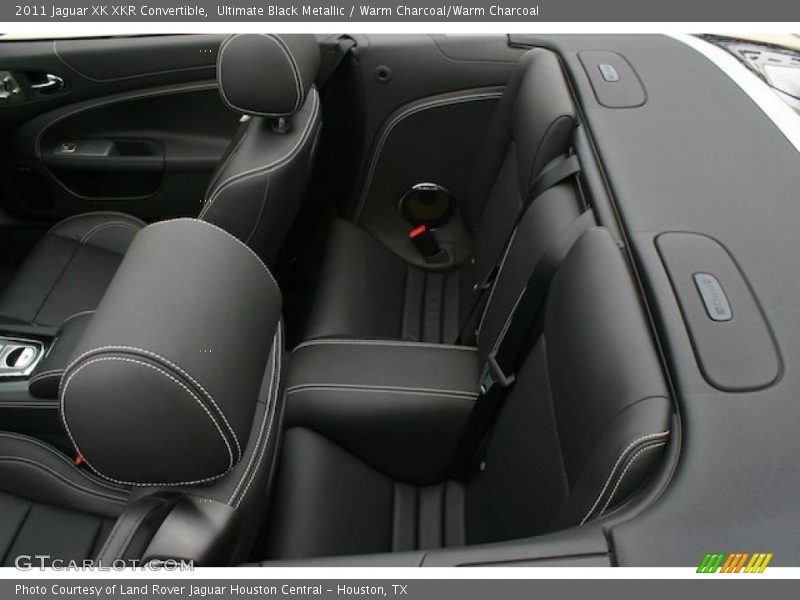 Ultimate Black Metallic / Warm Charcoal/Warm Charcoal 2011 Jaguar XK XKR Convertible