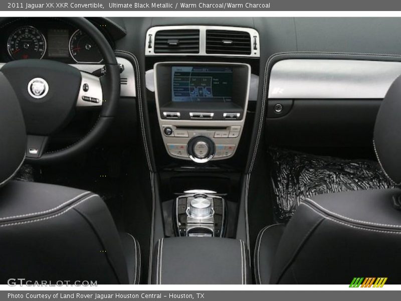 Ultimate Black Metallic / Warm Charcoal/Warm Charcoal 2011 Jaguar XK XKR Convertible